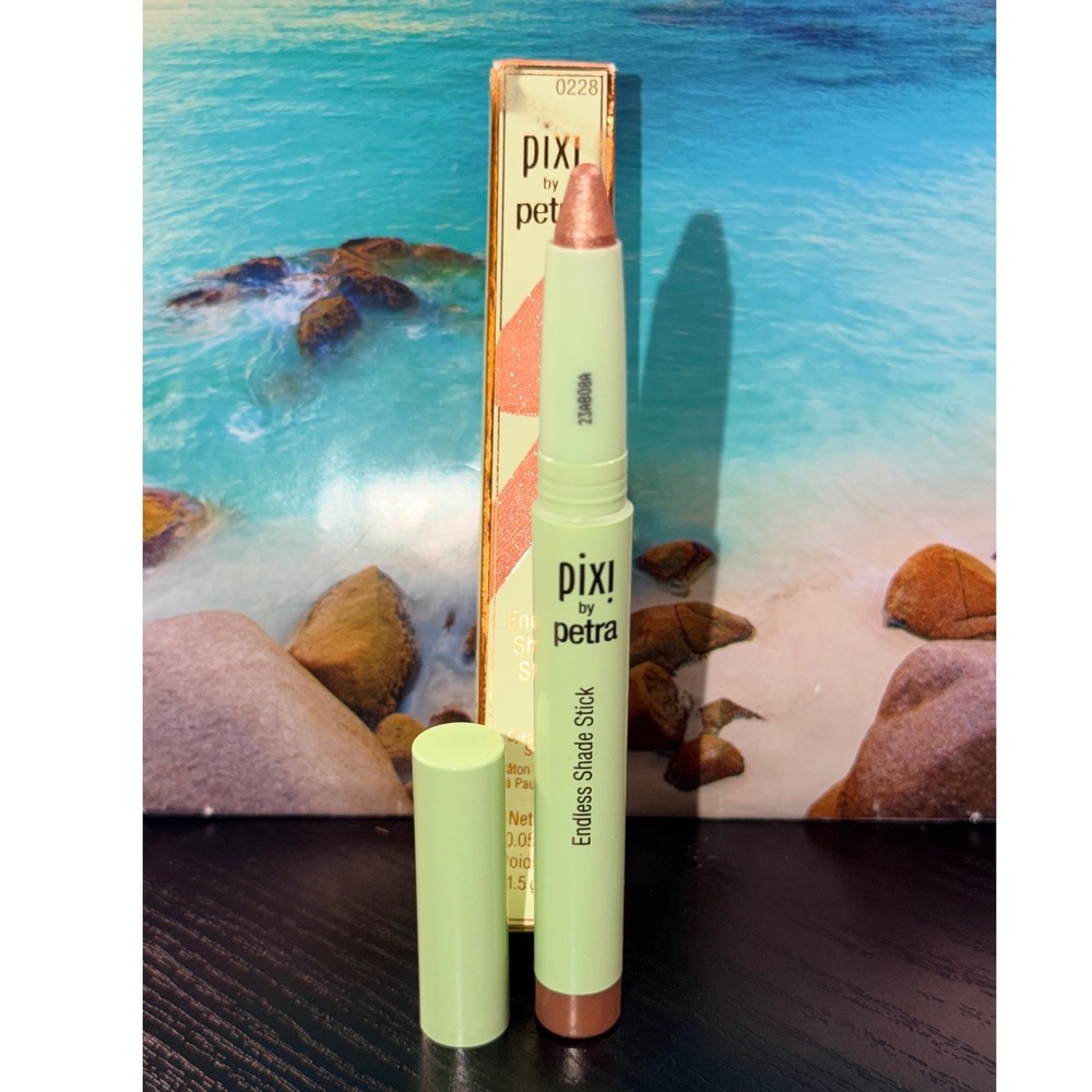Pixi by Petra Endless Shade Stick PinkQuartz Metallic Eyeshadow Crayon 0.05oz